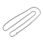 Fako Bijoux - Schakelketting Staal - RVS - Ronde Venetiaanse, Sieraden, Tassen en Uiterlijk, Kettingen, Verzenden, Nieuw