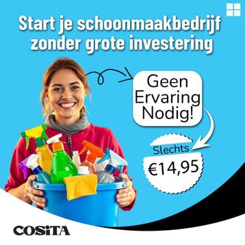 Start jouw eigen schoonmaakbedrijf – 7 simpele stappen! beschikbaar voor biedingen