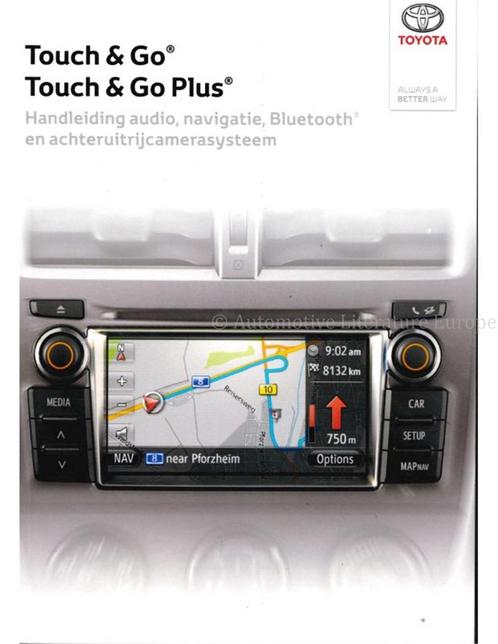2013 TOYOTA TOUCH & GO (PLUS) HANDLEIDING AUDIO NAVIGATIE, Boeken, Auto's | Folders en Tijdschriften, Toyota