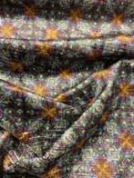 Prachtig rasato fluweel met iriserende, veelkleurige tinten