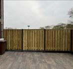 hout-beton schutting incl montage bij interesse stuur pb !, Tuin en Terras, Schuttingen, 1 tot 2 meter, Verzenden, 6 meter of meer