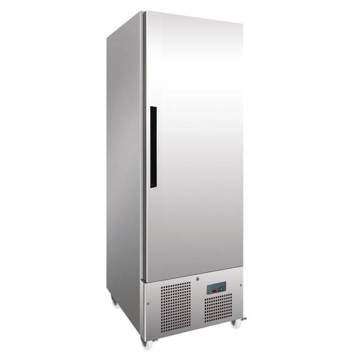 Polar G-serie 1-deurs slimline RVS vriezer 440 liter, Zakelijke goederen, Horeca | Keukenapparatuur, Koelen en Vriezen, Verzenden