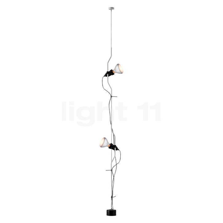 Flos Parentesi 2-lichts, wit - met schakelaar (Hanglampen), Huis en Inrichting, Lampen | Hanglampen, Nieuw, Verzenden