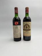 1972 Chateau Mouton Rothschild & 1972 Chateau Angélus -, Verzamelen, Wijnen, Nieuw