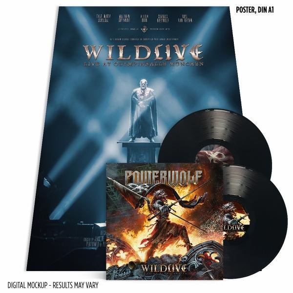 Powerwolf - Wildlive (Live At Olympiahalle) - 2LP, Cd's en Dvd's, Vinyl | Overige Vinyl, Ophalen of Verzenden