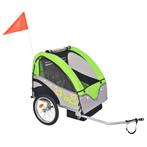 Fietstrailer voor 1-2 Kinderen | Tweedekansje | OP=OP!, Opvouwbaar, Nieuw, 20 tot 40 kg, Ophalen of Verzenden
