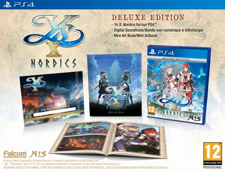 Ys X Nordics-Deluxe Edition (PlayStation 4) NIEUW, Spelcomputers en Games, Games | Sony PlayStation 4, Nieuw, Ophalen of Verzenden