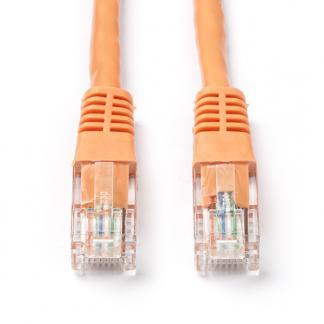 Netwerkkabel | Cat5e U/UTP | 2 meter (Oranje), Computers en Software, Pc- en Netwerkkabels, Nieuw, Verzenden