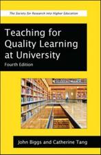 Teaching For Quality Learning University 9780335242757, Verzenden, Zo goed als nieuw, John Biggs