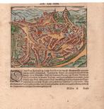 Duitsland - Aken; Sebastian Munster, 1556 - Antica mappa di, Boeken, Nieuw