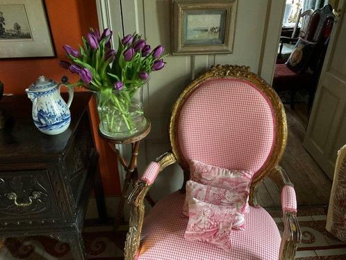 3 Toile de Jouy-kussens die verband houden met het thema van, Antiek en Kunst, Antiek | Kleden en Textiel