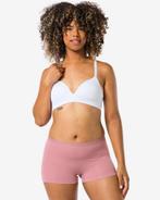 HEMA Damesboxer naadloos met kant roze, Kleding | Dames, Ondergoed en Lingerie, Verzenden, Roze