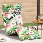 vidaXL Opvouwbare ligstoel Multicolor 175x54x8,5 cm Oxford, Verzenden, Nieuw