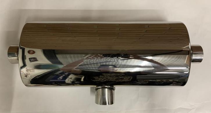 MAX Ultra Straight Flo Performance rvs uitlaat demper 2,5, Auto-onderdelen, Overige Auto-onderdelen, Nieuw, Ophalen of Verzenden