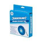 Silverline landmeetlint - glasvezel met PVC-coating - wat..., Ophalen of Verzenden, Nieuw