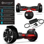 KESSER® Hoverboard - 800 Watt - Bluetooth-luidspreker - LED, Kinderen en Baby's, Verzenden, Zo goed als nieuw