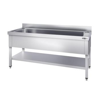 GGM Gastro | Pot- Spoeltafel ECO - 1600x600mm - met | beschikbaar voor biedingen