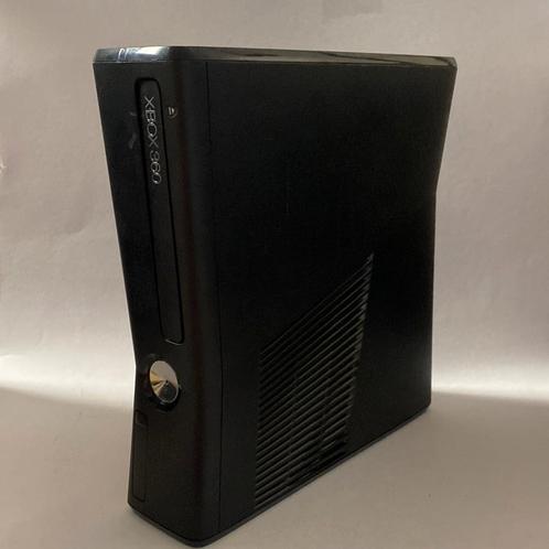 Zwarte Xbox 360 Slim 320gb + Controller, Spelcomputers en Games, Spelcomputers | Xbox 360, Ophalen of Verzenden