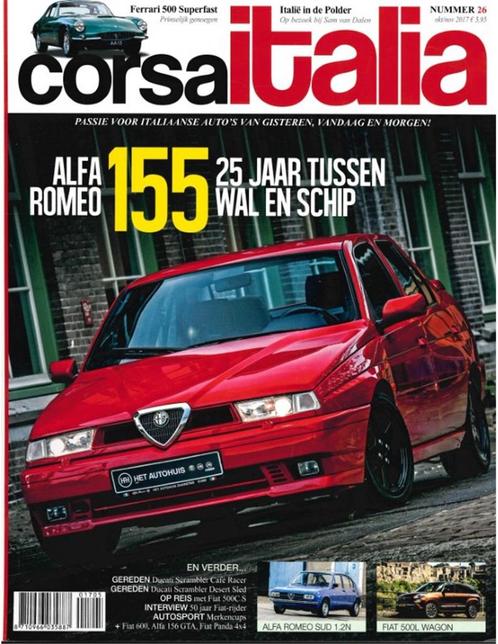 2017 CORSA ITALIA MAGAZINE 26 NEDERLANDS, Boeken, Auto's | Folders en Tijdschriften