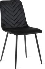 Homla Stoel | GUNHILD | velours zwart van €57 voor €33, Huis en Inrichting, Stoelen, Ophalen of Verzenden, Nieuw