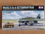 Tamiya 25215 Me 262 A-2a w/Kettenkraftrad 1:48, Hobby en Vrije tijd, Modelbouw | Vliegtuigen en Helikopters, Verzenden, Nieuw