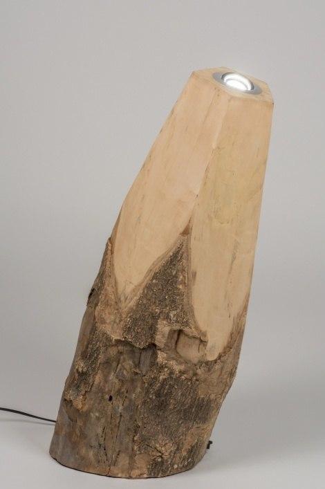 Rietveld Vloerlampen - Hout - Hout, Huis en Inrichting, Lampen | Vloerlampen, Verzenden