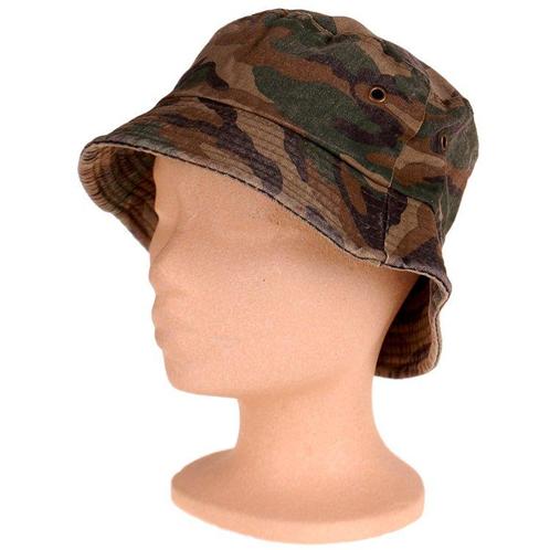 Junglehoed-Vissershoed Vintagelook Woodland Camouflage Donke, Kleding | Heren, Hoeden en Petten, Nieuw, Ophalen of Verzenden