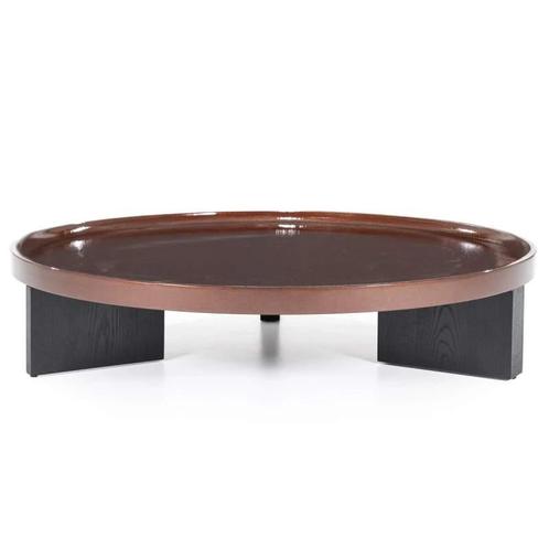 Salontafels Mayson - 120cm - Rood - 95972 - salontafel, Huis en Inrichting, Tafels | Salontafels, Nieuw, Overige materialen