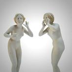 Otto Poertzel - sculptuur, LÉcoute et la Parole - 21 cm -, Antiek en Kunst, Antiek | Glas en Kristal