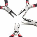Hofftech Mini tangenset - 4 delig - 80 mm - ergonomisch o..., Ophalen of Verzenden, Nieuw