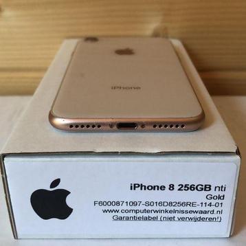 Apple iPhone 8 goud 256GB simlockvrij + Garantie beschikbaar voor biedingen