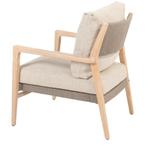 Julia low tuinstoel brushed teak 4 Seasons Outdoor, Ophalen of Verzenden, Nieuw, Teakhout