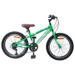 vidaXL Mountainbike 20 Inch 6-Speed voor 5-8 jaar oud Groen, Verzenden, Nieuw