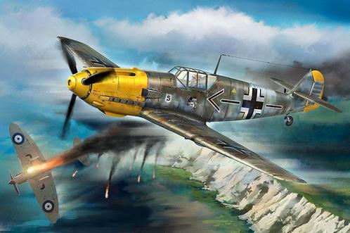 Hobbyboss - 1/18 Messerschmitt Bf109e Sept. 1940 - Hbs81809, Hobby en Vrije tijd, Modelbouw | Overige, Nieuw, Verzenden