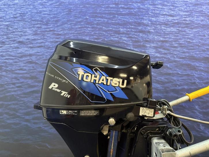 Buitenboordmotor - Tohatsu 9.8 pk  Uniek met Trim, Watersport en Boten, Buiten- en Binnenboordmotoren, Buitenboordmotor, 5 tot 10 pk