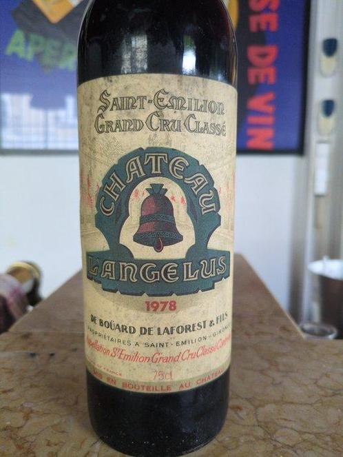 1978 Château Angélus - Saint-Émilion Grand Cru Classé - 1, Verzamelen, Wijnen