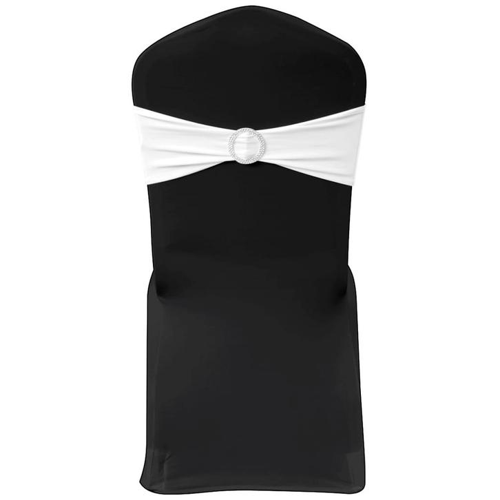 vidaXL Decoratief stoellint met een diamant 25 stuks (wit), Tuin en Terras, Tuinmeubel-accessoires, Nieuw, Verzenden