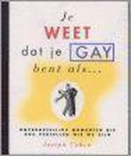 JE WEET DAT JE GAY BENT ALS? 9783829033183 Joseph Cohen, Boeken, Overige Boeken, Gelezen, Joseph Cohen, Verzenden