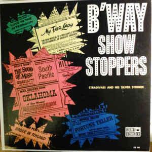 LP gebruikt - Santiago And His Silver Strings - Broadway..., Cd's en Dvd's, Vinyl | Filmmuziek en Soundtracks, Zo goed als nieuw