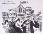 Pentekening Amerika - Peilingen van Iowa (lijst optie), Verzenden