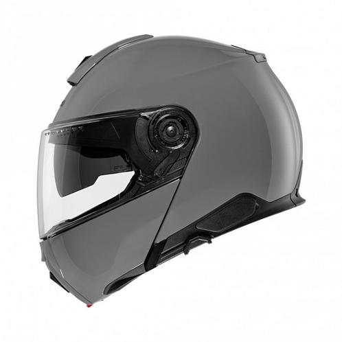 Schuberth C5 - Grijs, Motoren, Kleding | Motorhelmen, S, Overige merken, Systeemhelm, Verzenden