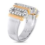 Damiani - Ring - 18 karaat Geel goud, Witgoud, 18K wit- en, Sieraden, Tassen en Uiterlijk, Ringen, Nieuw