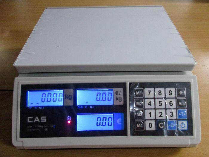 CAS Weegschaal ER JR-CB SHOWROOM MODEL, Zakelijke goederen, Kantoor en Winkelinrichting | Winkel en Inventaris