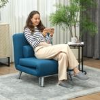 TRUUSK Slaapstoel met Bedfunctie - Klapstoel in Linnenlook -, Verzenden