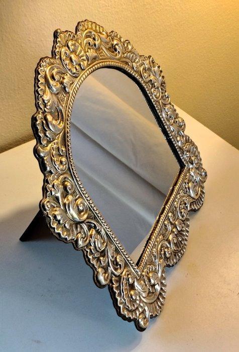 Tafelspiegel - .925 zilver - argento 925, Antiek en Kunst, Antiek | Goud en Zilver
