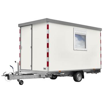 Schaftwagen met berging 4 meter beschikbaar voor biedingen