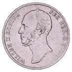 ½ Gulden 1848 Willem II ZFr+, Postzegels en Munten, Munten | Nederland, Verzenden