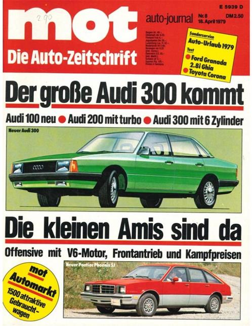 1979 MOT AUTO JOURNAL MAGAZINE 08 DUITS, Boeken, Auto's | Folders en Tijdschriften