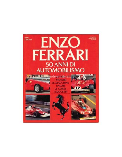 ENZO FERRARI: 50 ANNI DI AUTOMOBILISMO - PIERO CASUCCI -, Boeken, Auto's | Boeken, Ferrari