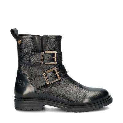 Vingino Zetta bikerboots in het Zwart, Kleding | Dames, Schoenen, Lage of Enkellaarzen, Zwart, Nieuw, Verzenden